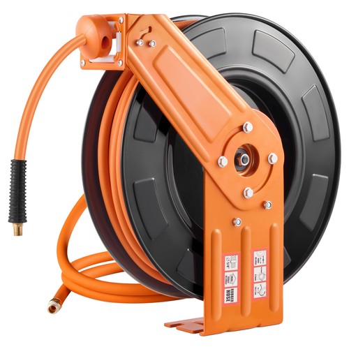 Retractable air hose reel 8 - retractable,